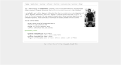 Desktop Screenshot of camilorocha.info